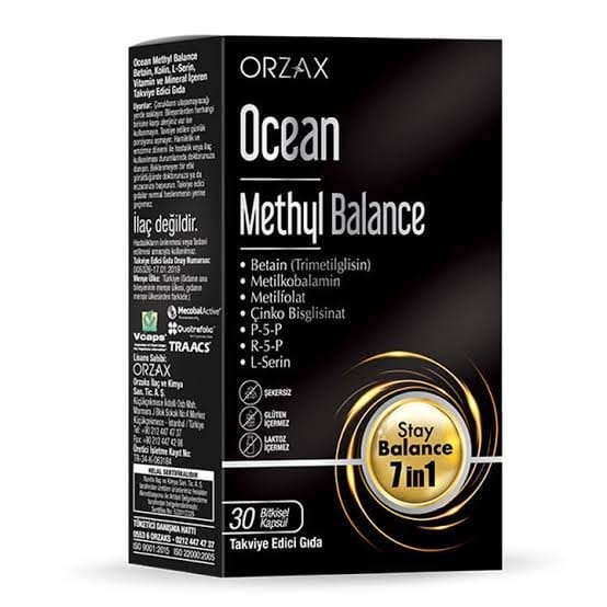 Ocean Methyl Balance 30 Kapsül