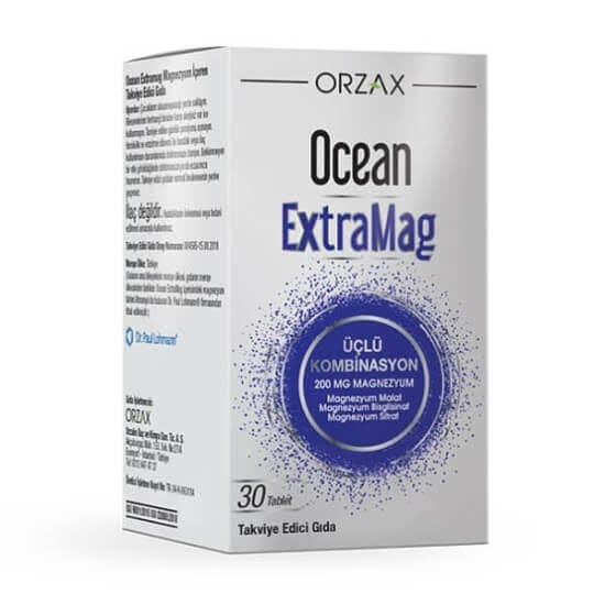 Ocean ExtraMag Magnezyum Sitrat 30 Saşe
