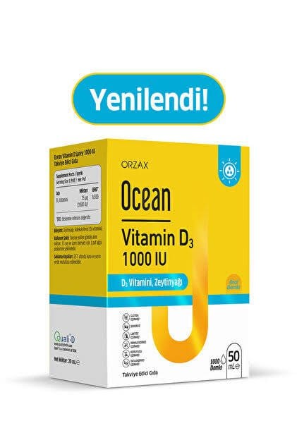Ocean Vitamin D3 1000 IU 20 ml