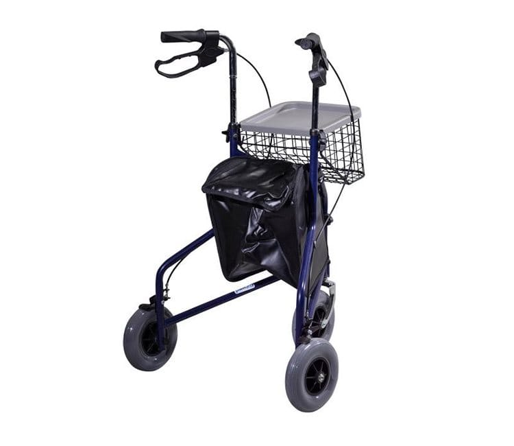 MedWelt TM-H-8027 3 Tekerlekli Katlanabilir Rollatör - Görsel 2