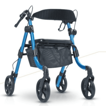 MedWelt TM-H-8038 Oturaklı 4 Tekerlekli Rollatör