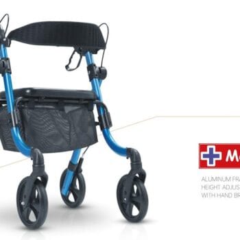 Alternative view of MedWelt TM-H-8038 Oturaklı 4 Tekerlekli Rollatör