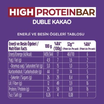 Fellas Protein Bar 32 g Karma Kutu 12 Adet (3 Çeşit) - Görsel 6