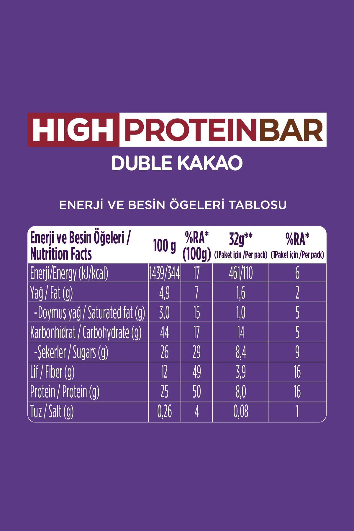 Fellas Protein Bar 32 g Karma Kutu 12 Adet (3 Çeşit) - Görsel 6