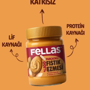 Fellas Kakaolu Fındık Kreması (315 g) + %100 Fıstık Ezmesi (300 g) - Görsel 5