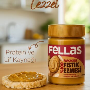 Alternative view of Fellas %100 Fıstık Ezmesi (300 g) x 2 Adet