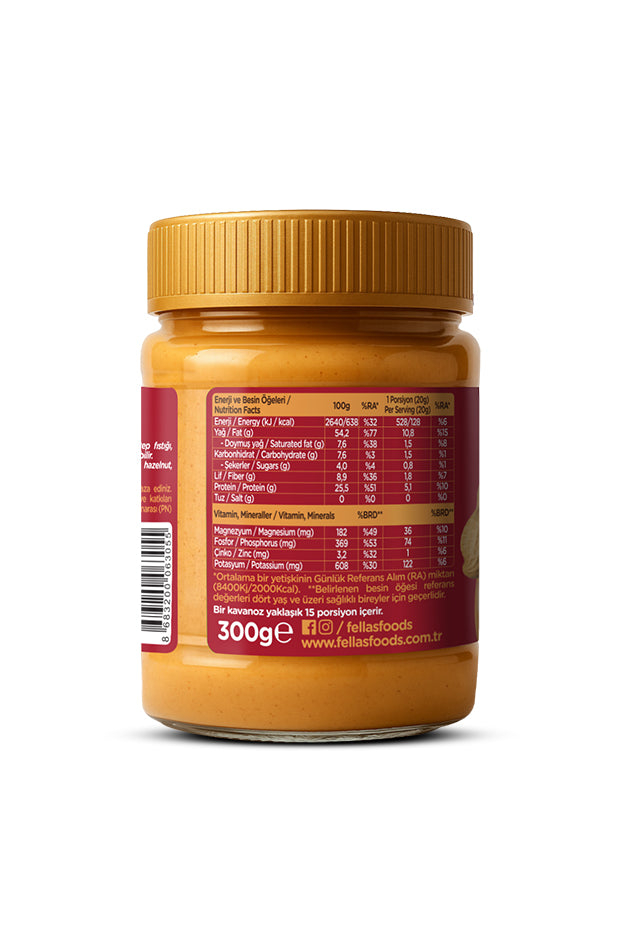 Fellas %100 Fıstık Ezmesi (300 g) x 2 Adet - Görsel 6