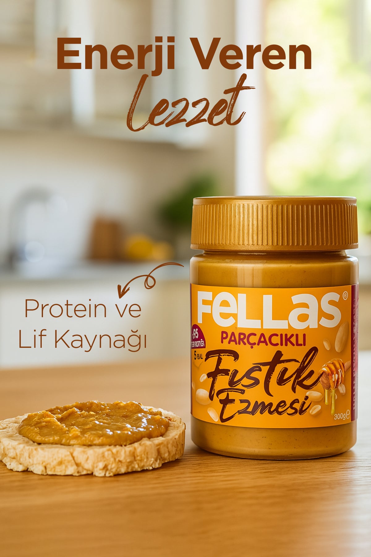 Fellas Ballı Fıstık Ezmesi (300 g)
