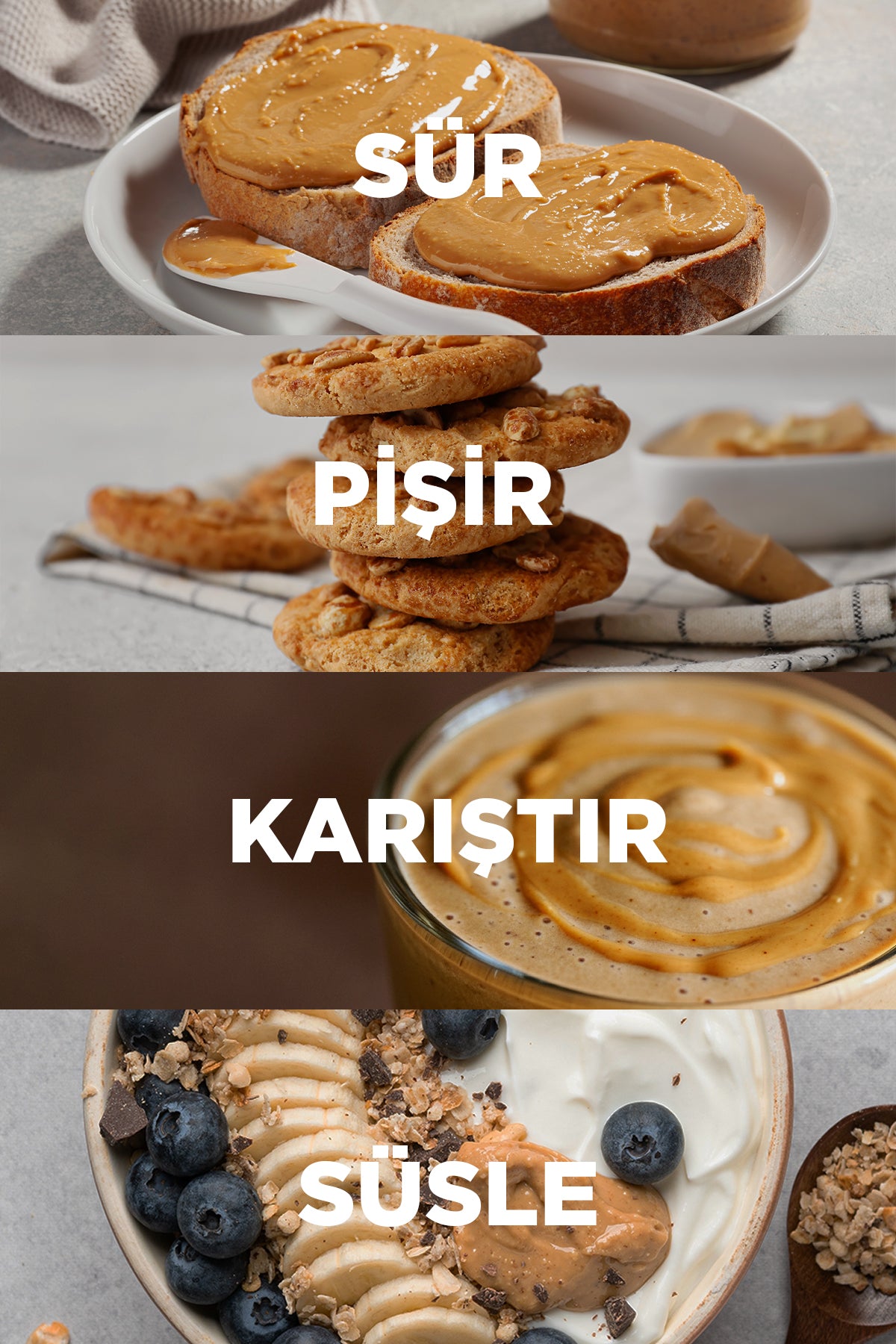 Fellas Ballı Fıstık Ezmesi (300 g) - Görsel 3