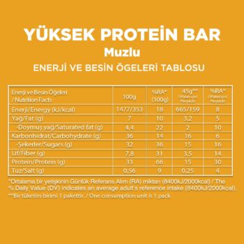 Fellas Yüksek Protein Bar (45 g) Karma Kutu 10 Adet (5 Çeşit) - Görsel 6
