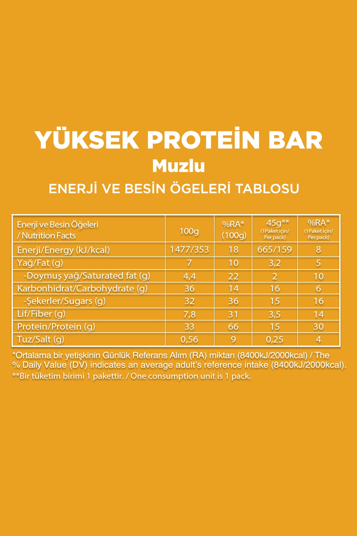 Fellas Yüksek Protein Bar (45 g) Karma Kutu 10 Adet (5 Çeşit) - Görsel 6