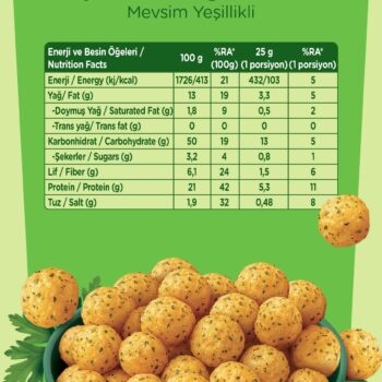 Fellas Nohut Cipsi 6’lı Mix: Mevsim Yeşillikli, Paprikalı, Deniz Tuzlu (50 g x 6) - Görsel 3