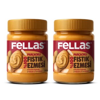 Fellas %100 Fıstık Ezmesi (300 g) x 2 Adet