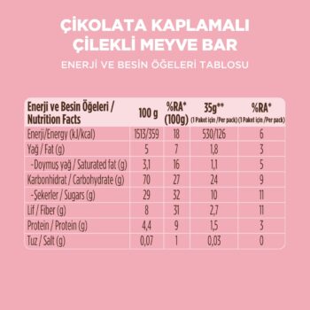 Fellas Choco - Çikolata Kaplı Meyve Bar (35 g) Karma Kutu 12 Adet - Görsel 3