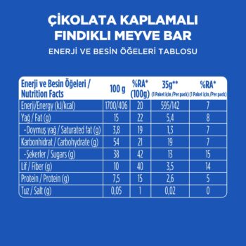 Fellas Choco - Çikolata Kaplı Meyve Bar (35 g) Karma Kutu 12 Adet - Görsel 5