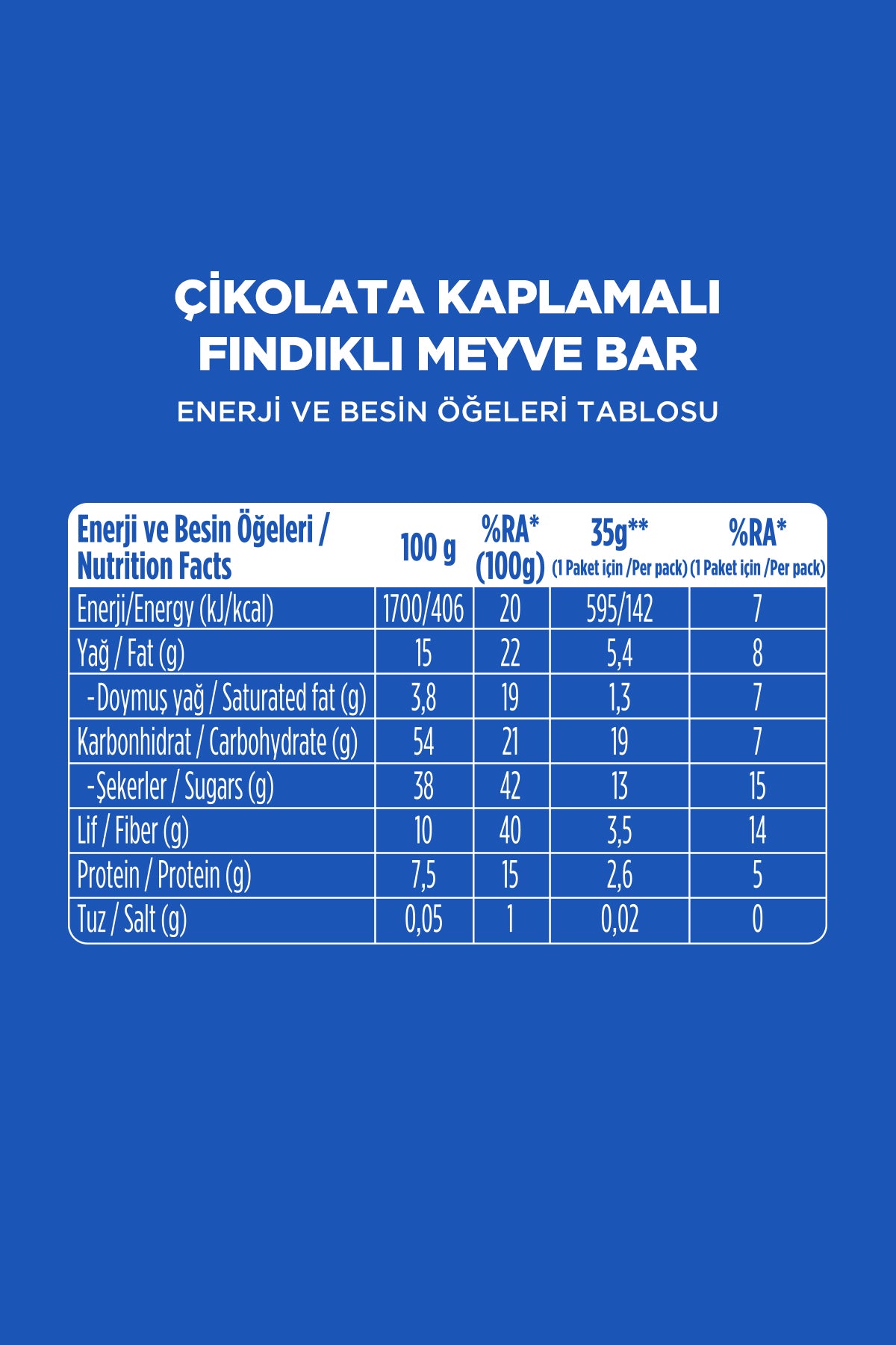 Fellas Choco - Çikolata Kaplı Meyve Bar (35 g) Karma Kutu 12 Adet - Görsel 5
