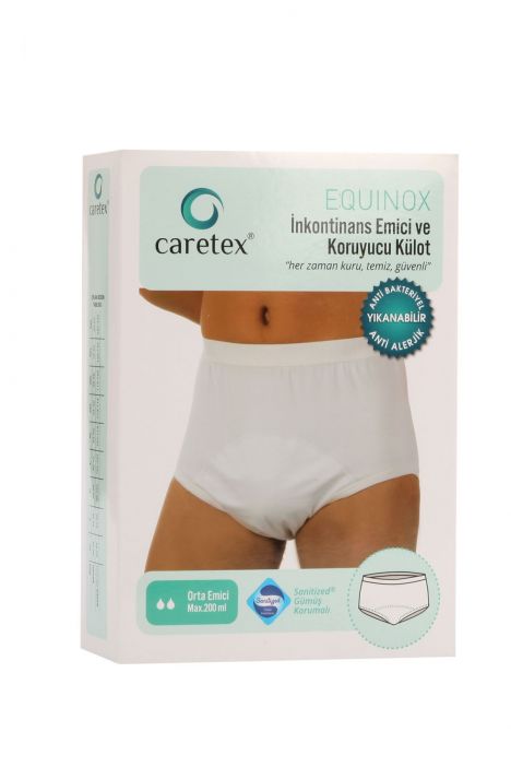 Equinox Erkek İnkontinans Külodu Yüksek Emici Max.150 ml Beyaz