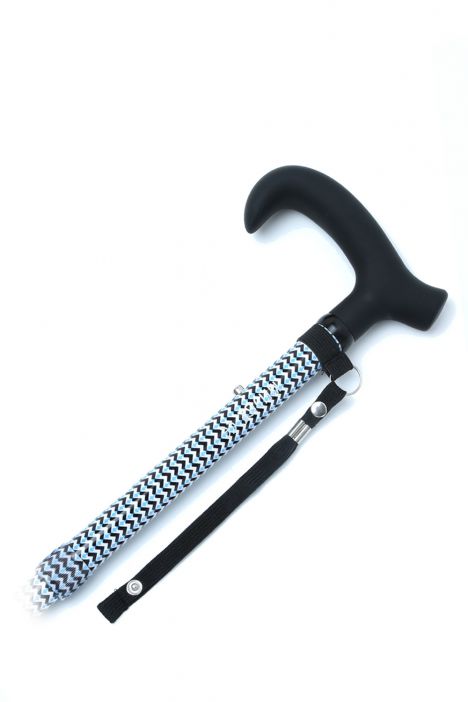 GB845 Kifidis Desenli Katlanır Baston Zigzag Desenli - Görsel 3