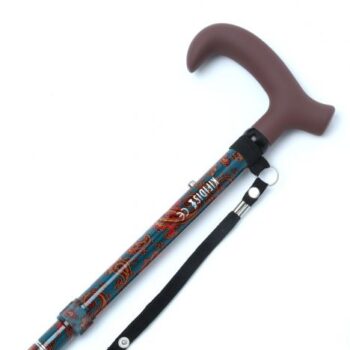 GB845 Kifidis Desenli Katlanır Baston Şal Desenli - Görsel 3