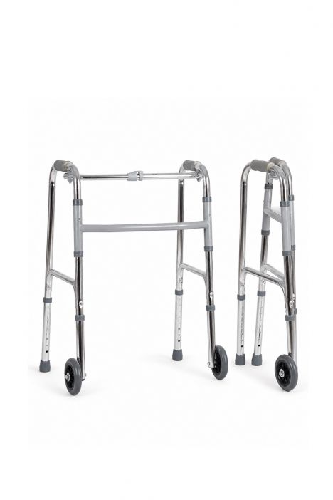 K912 Kifidis Ön Tekerlekli Walker AGWK005 Gri - Görsel 3