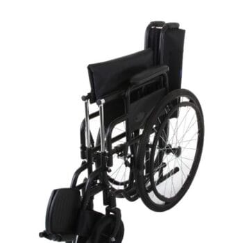 KY903-46 Kifidis Ayak ve Kolçakları Çıkarılabilen Manuel Tekerlekli Sandalye Siyah - Görsel 4