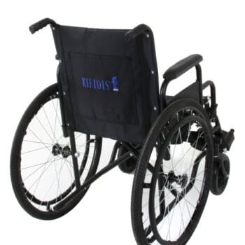 KY903-46 Kifidis Ayak ve Kolçakları Çıkarılabilen Manuel Tekerlekli Sandalye Siyah - Görsel 7