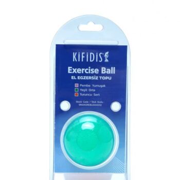 Kifidis El Egzersiz Topu Yeşil Orta