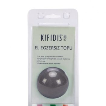 Kifidis-Vlnt El Egzersiz Topu Siyah Ekstra Sert