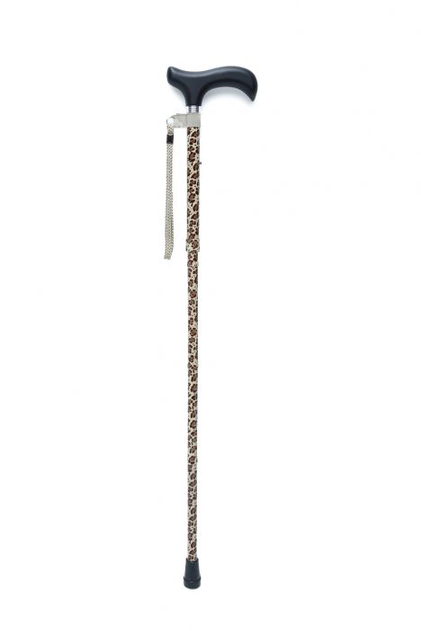 MF606 Kifidis Katlanır Baston B044-8270-3 Leopar Desenli - Görsel 2