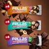 Fellas Protein Bar 32 g Karma Kutu 12 Adet (3 Çeşit)