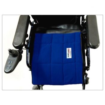Slide&Lock Kaymaz Tekerlekli Sandalye Minderi Mavi