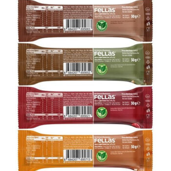 Fellas Kuruyemiş Bar Karma Kutu (30 g) 12 Adet, 4 Çeşit - Görsel 8