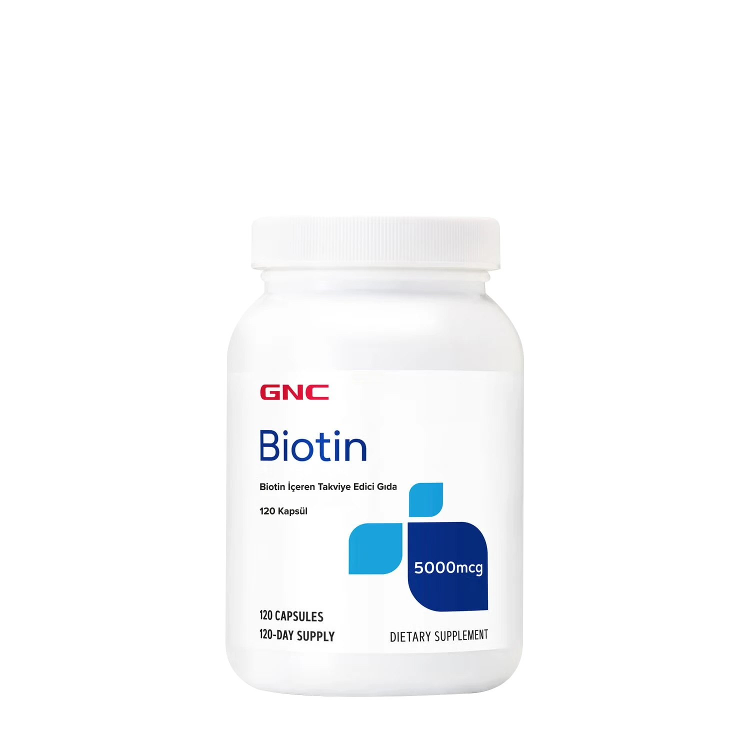GNC Biotin 5000 mcg 120 Tablet