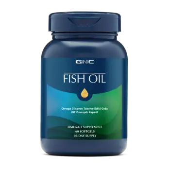 GNC Fish Oil - 60 Yumuşak Kapsül
