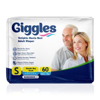 Giggles Belbantlı Hasta Bezi S-Small Beden 60 Adet