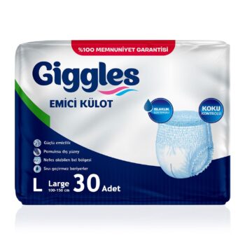 Giggles Emici Külot L-Large Beden 30 Adet