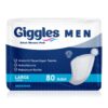 Giggles Mesane Pedi Erkek L-Large Beden 80 Adet