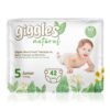 Giggles Natural 5 Numara Junior Pamuklu Bebek Bezi Tanışma Paketi - 42 Adet