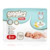 Giggles Pants Külotlu Bebek Bezi 3 Numara Midi Aylık Paket - 68 Adet