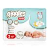 Giggles Pants Külotlu Bebek Bezi 3 Numara Midi Mega Paket - 340 Adet
