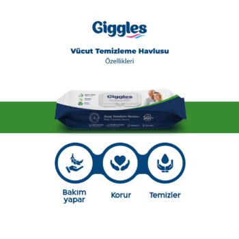 Giggles Perine ve Vücut Temizleme Havlusu 150 Adet