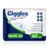 Giggles Yatak Koruyucu Örtü 60x90 Cm 60 Adet