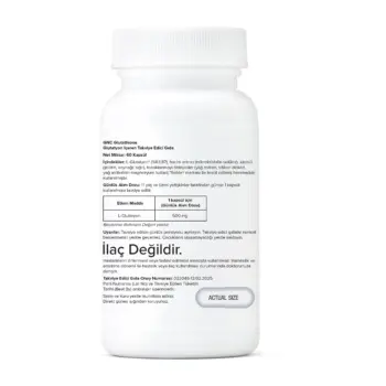 Alternative view of GNC Glutathione Glutatyon 500 mg 60 Kapsül