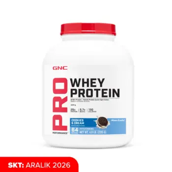 GNC PRO - Whey Protein - 2201 g (64 servis) - Bisküvi ve Krema Aromalı