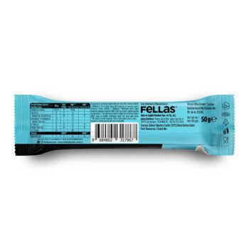 Fellas Çikolata Kaplı HighPro+ Protein Bar - Hindistan Cevizli (50 g) x 12 Adet - Görsel 4