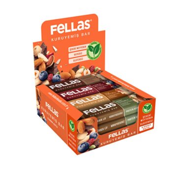 Alternative view of Fellas Kuruyemiş Bar Karma Kutu (30 g) 12 Adet, 4 Çeşit