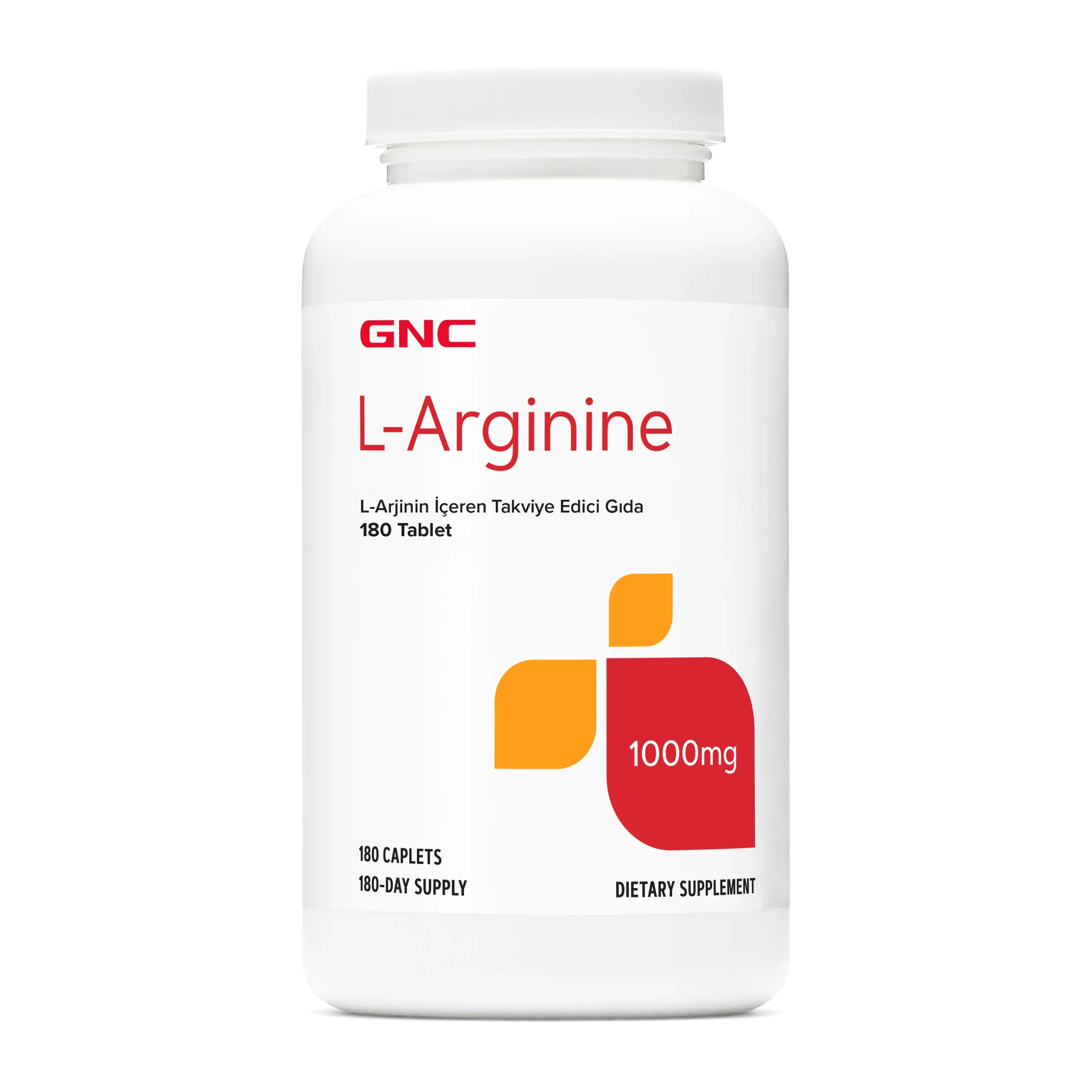 GNC L-Arginine - 180 Tablet