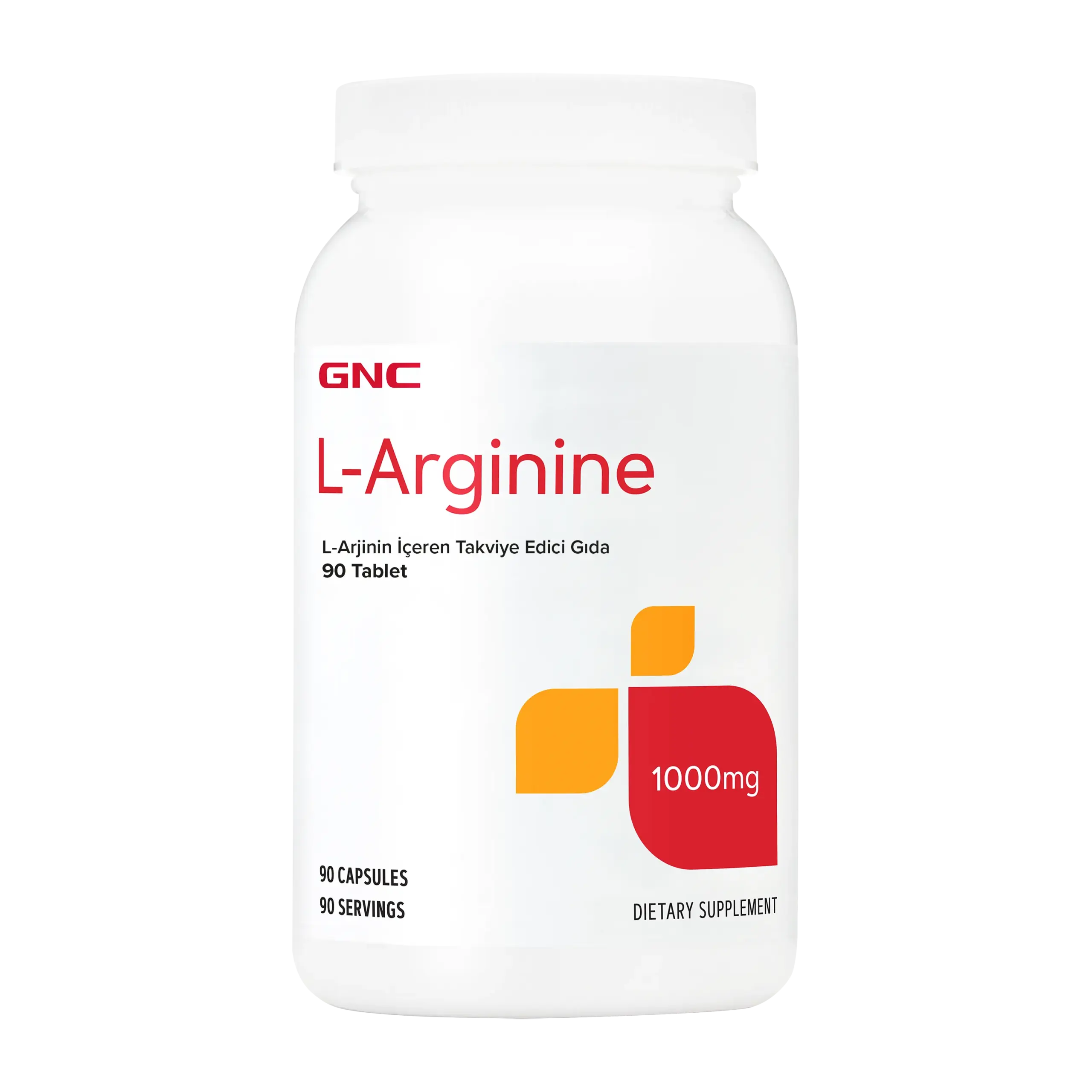 GNC L-Arginine - 90 Tablet