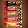Fellas Yüksek Protein Bar (45 g) Karma Kutu 10 Adet (5 Çeşit)