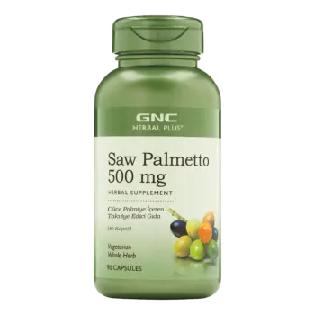 GNC Herbal Plus Saw Palmetto - 90 Kapsül